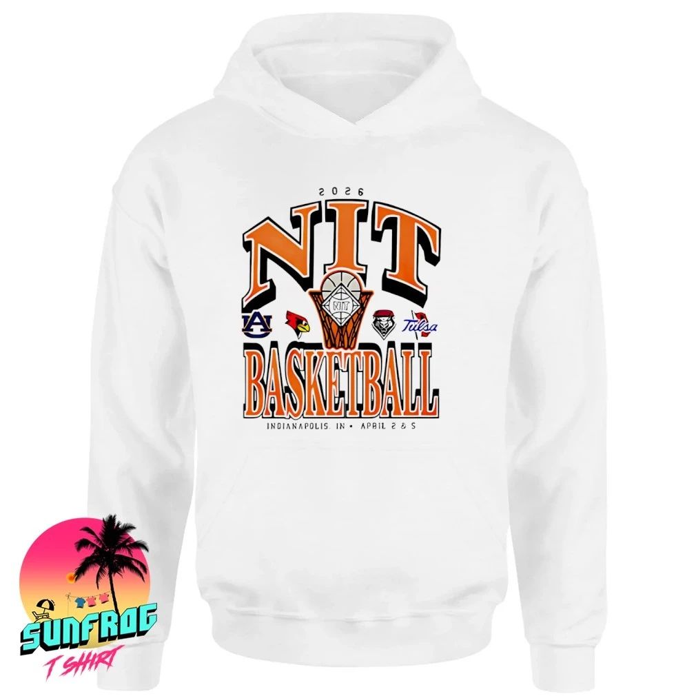 NIT Basketball 2026 Indianapolis logos shirt