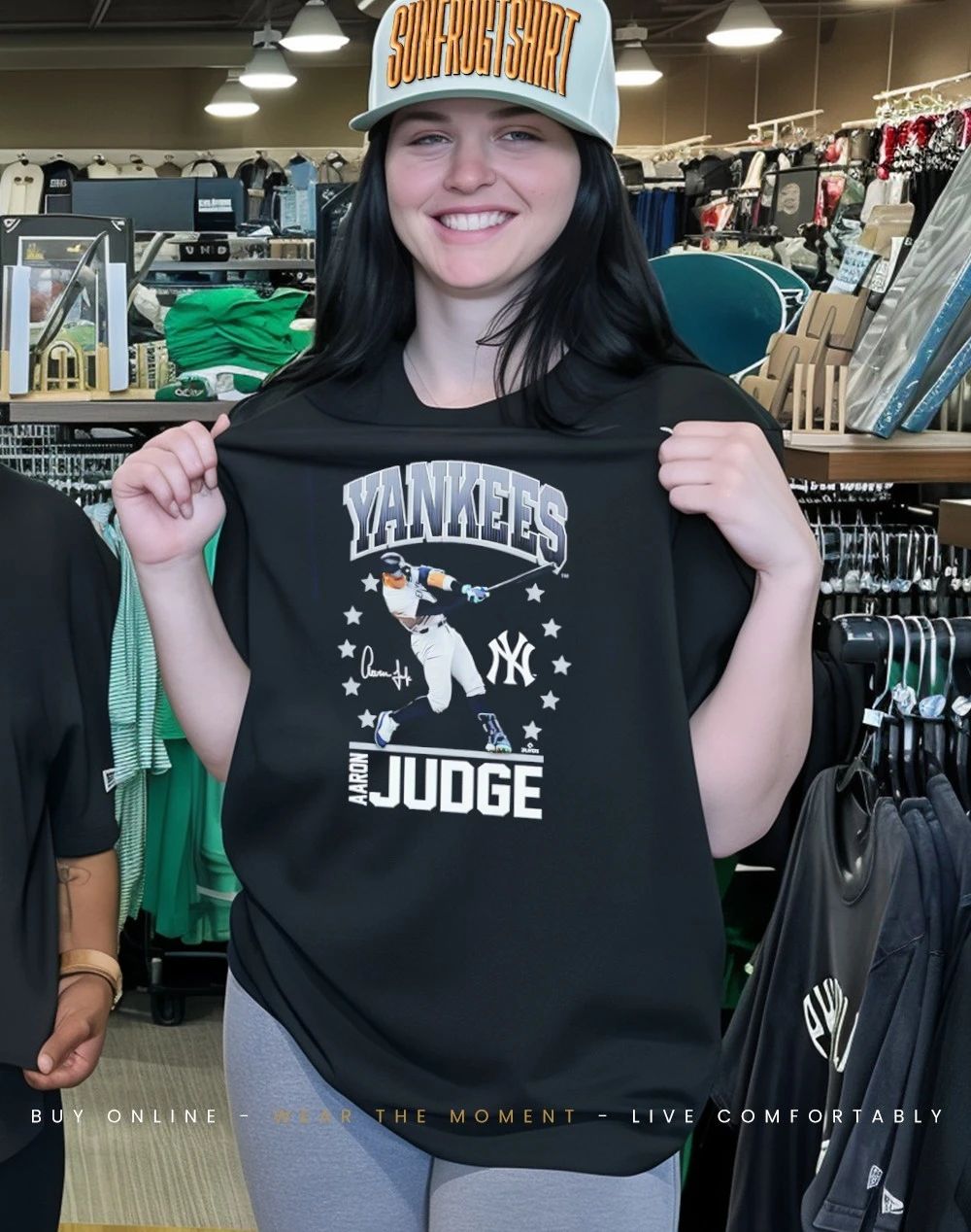 Aaron Judge New York Yankees Photo Wave Player shirt