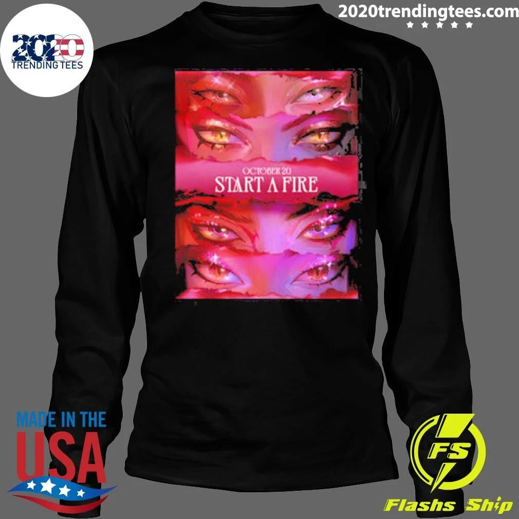 Kda League Of Legends Start A Fire New Song On October 20 2026 Shirt