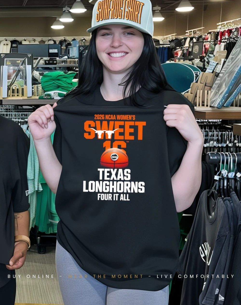 Texas Longhorns NCAA Sweet 16 2026 Women’s March Madness shirt