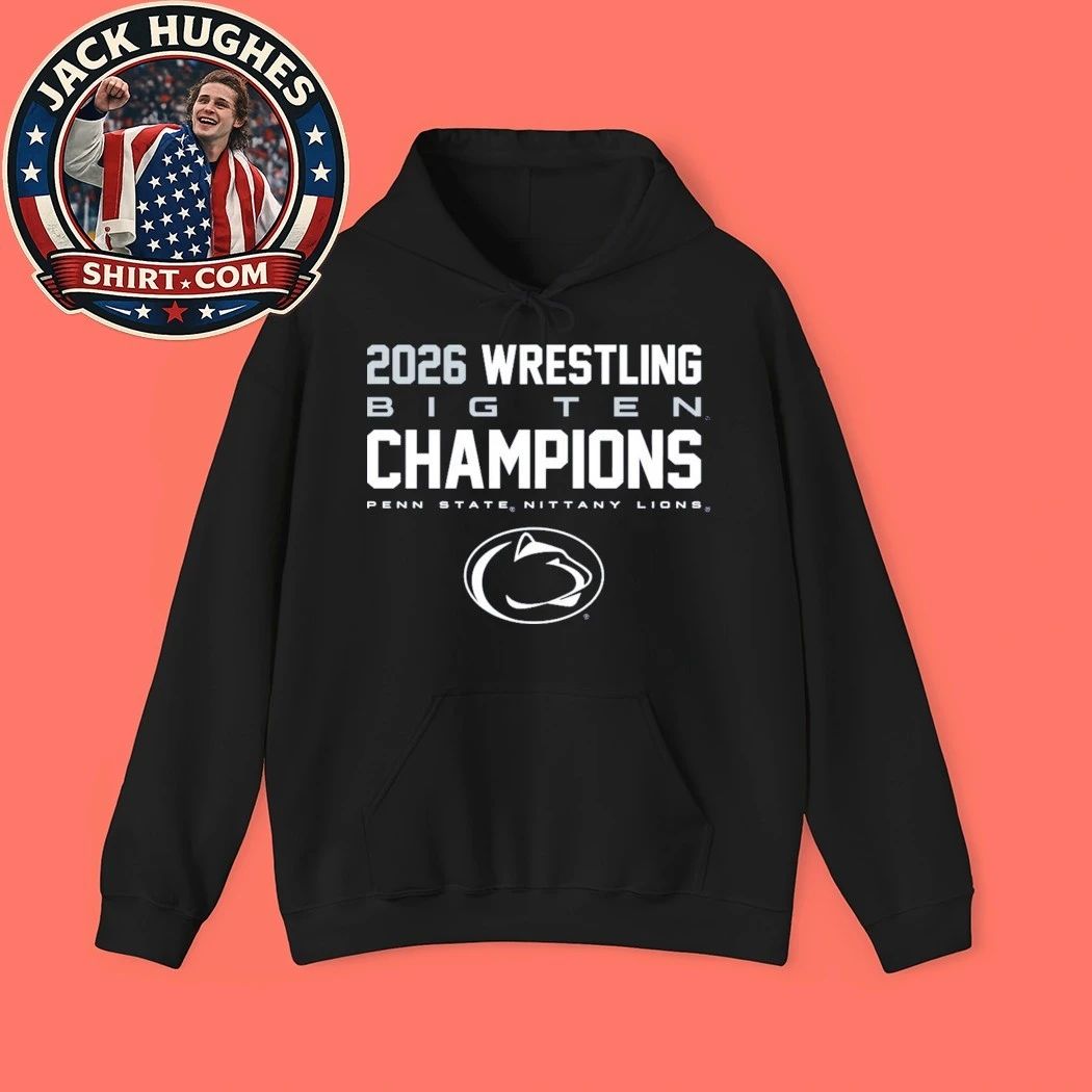 Penn State Nittany Lions 2026 B1G Wrestling Champions Shirt