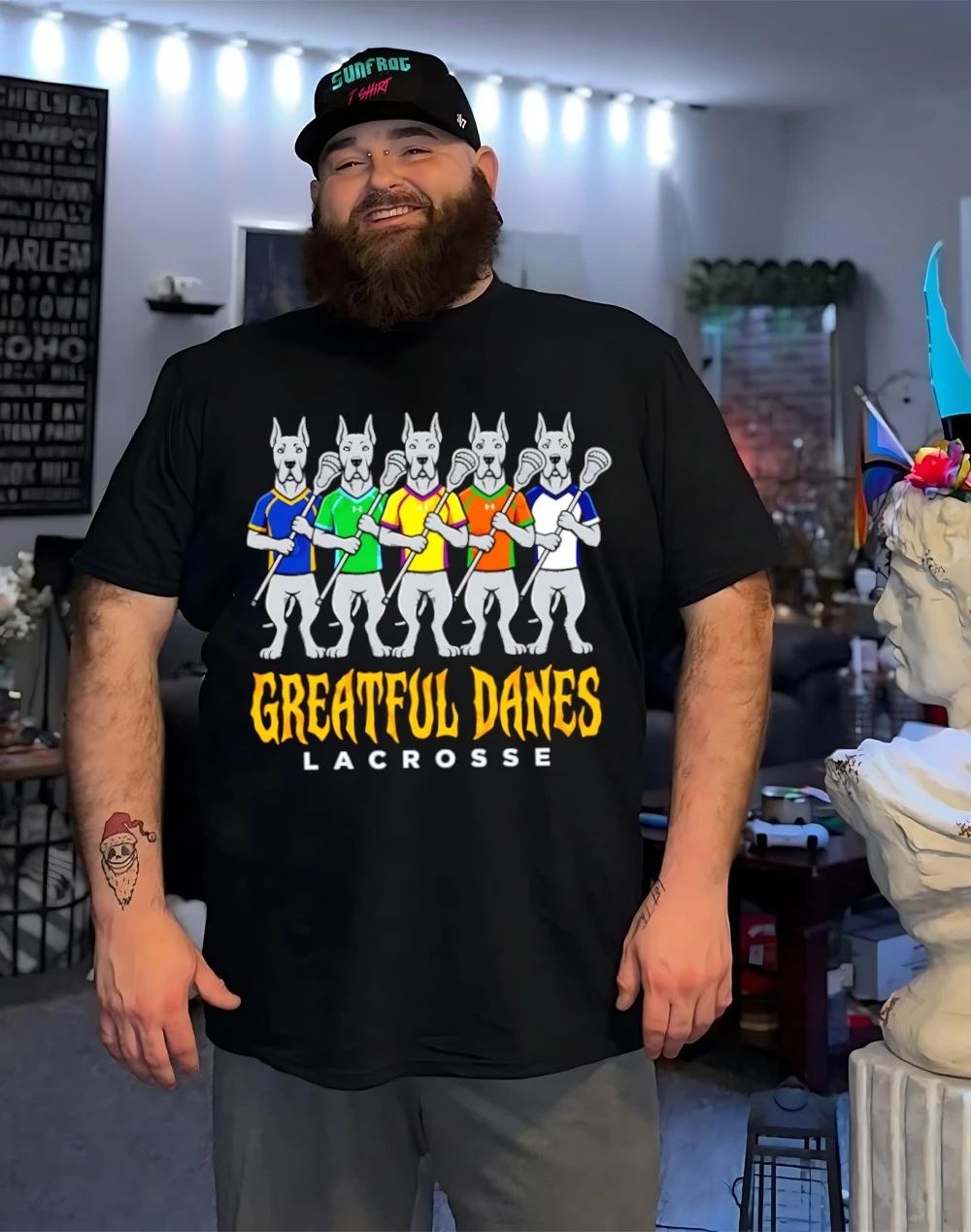 Albany Great Danes Lacrosse The Grateful Danes shirt
