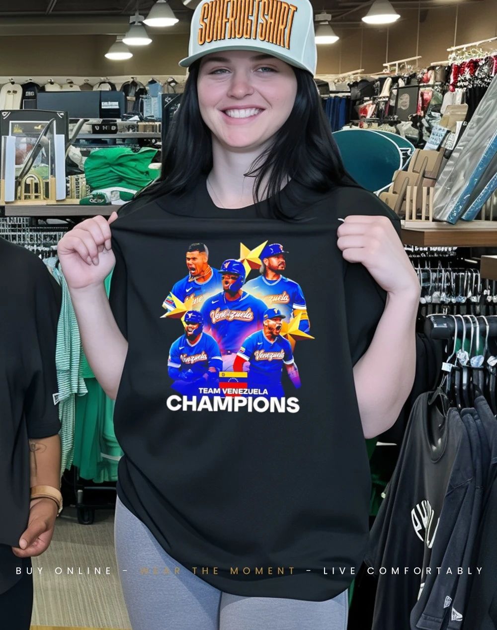 Team Venezuela baseball 2026 WBC Champions graphic shirt