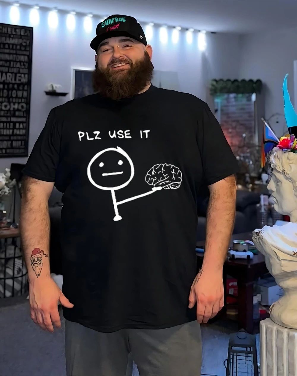 Brain Plz Use It Shirt