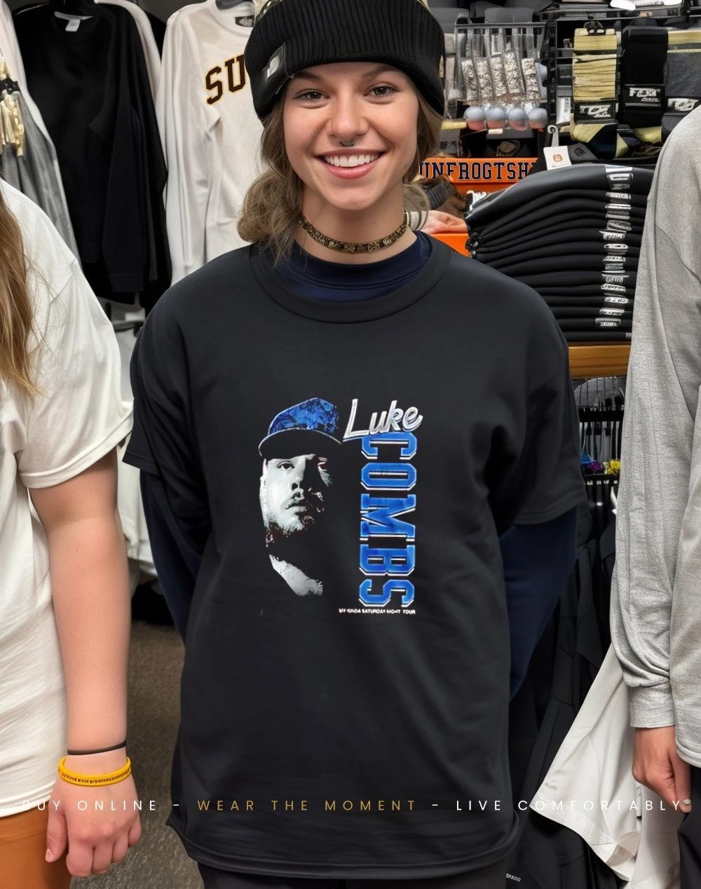 Luke Combs My Kinda Saturday Night Tour 2026 shirt