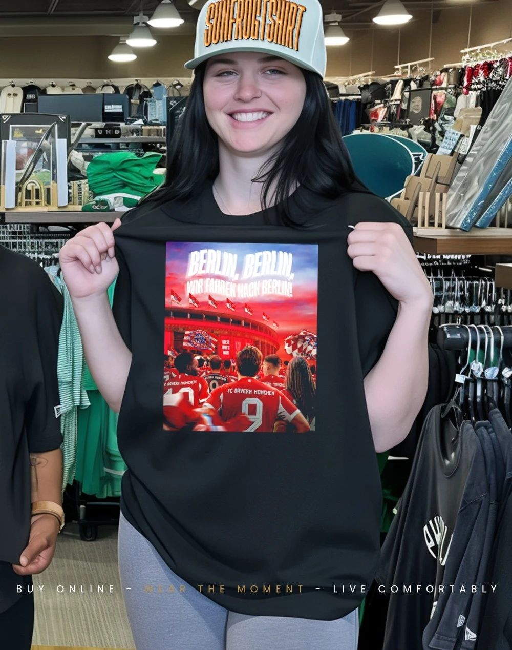 FC Bayern Munchen Berlin Berlin Wir Fahren Nach Berlin shirt