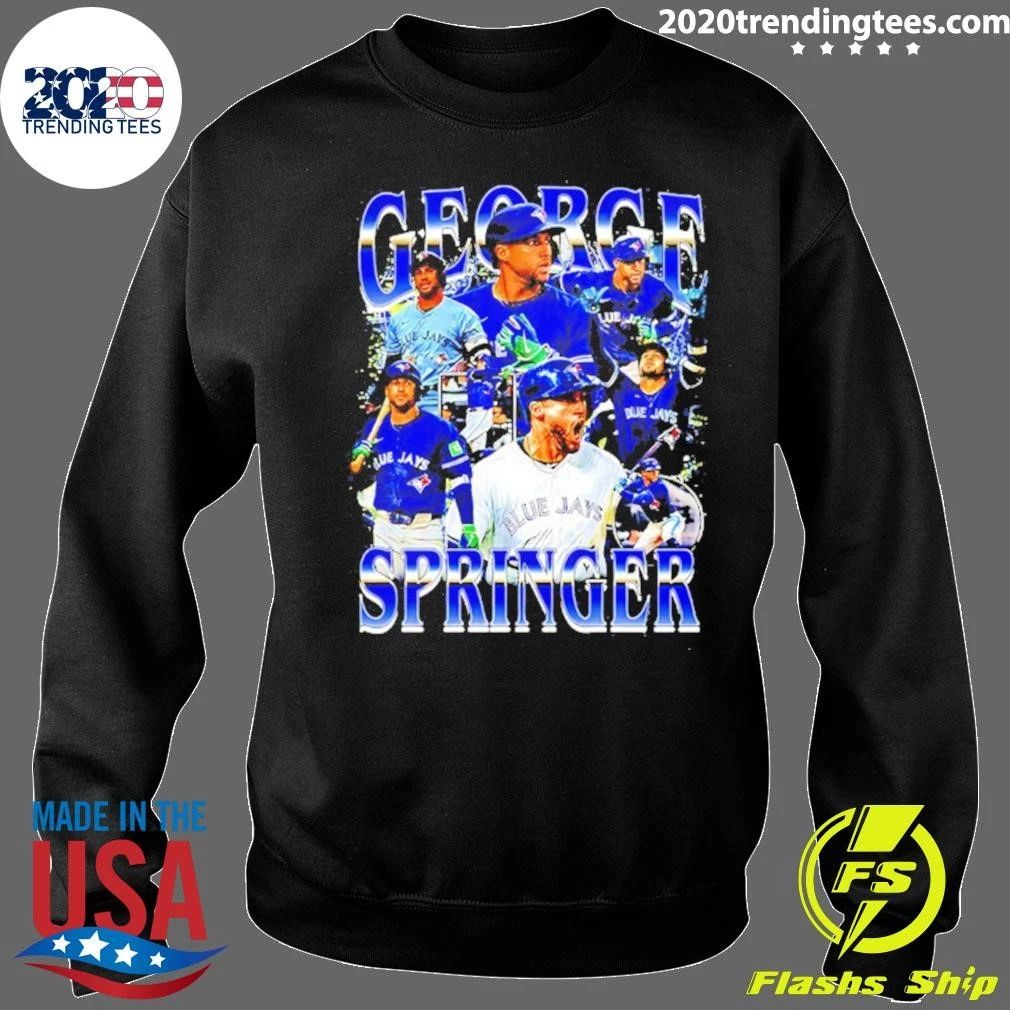 George Springer Toronto Blue Jays Baseball Player Name Shirt