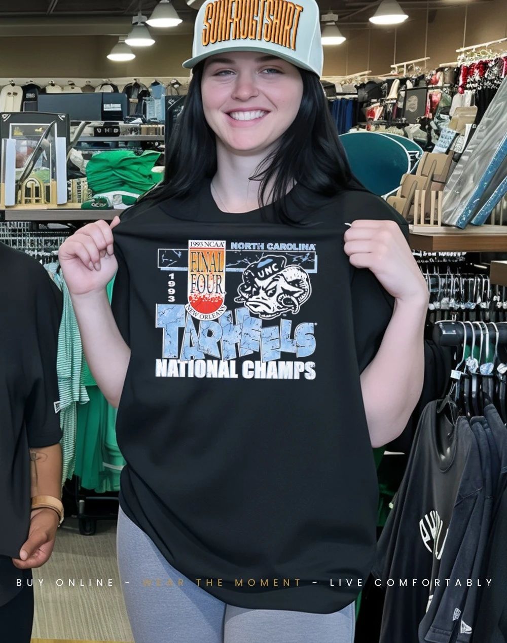 North Carolina Tar Heels 1993 NCAA Final Four National Champions shirt