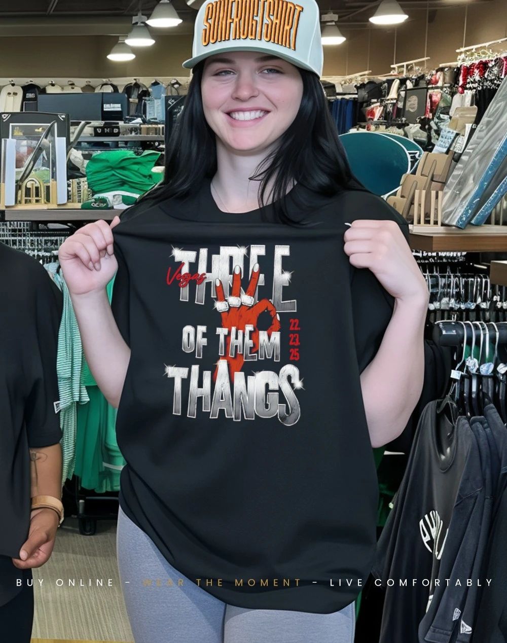 Three Of Them Thangs Vegas Las Vegas Aces ’22 ’23 ’25 shirt