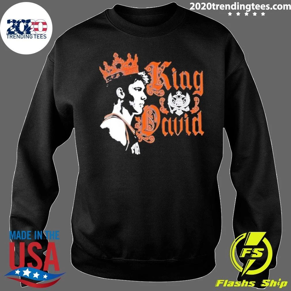 David Mirkovic Illinois Fighting Illini Men’s Basketball King David Shirt