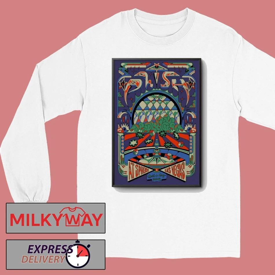 Phish Sphere April May 2026 Shows Poster shirt
