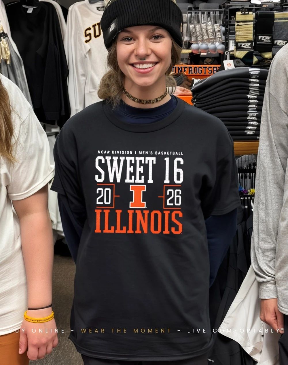 Illinois Men’s Basketball 2026 Sweet 16 shirt