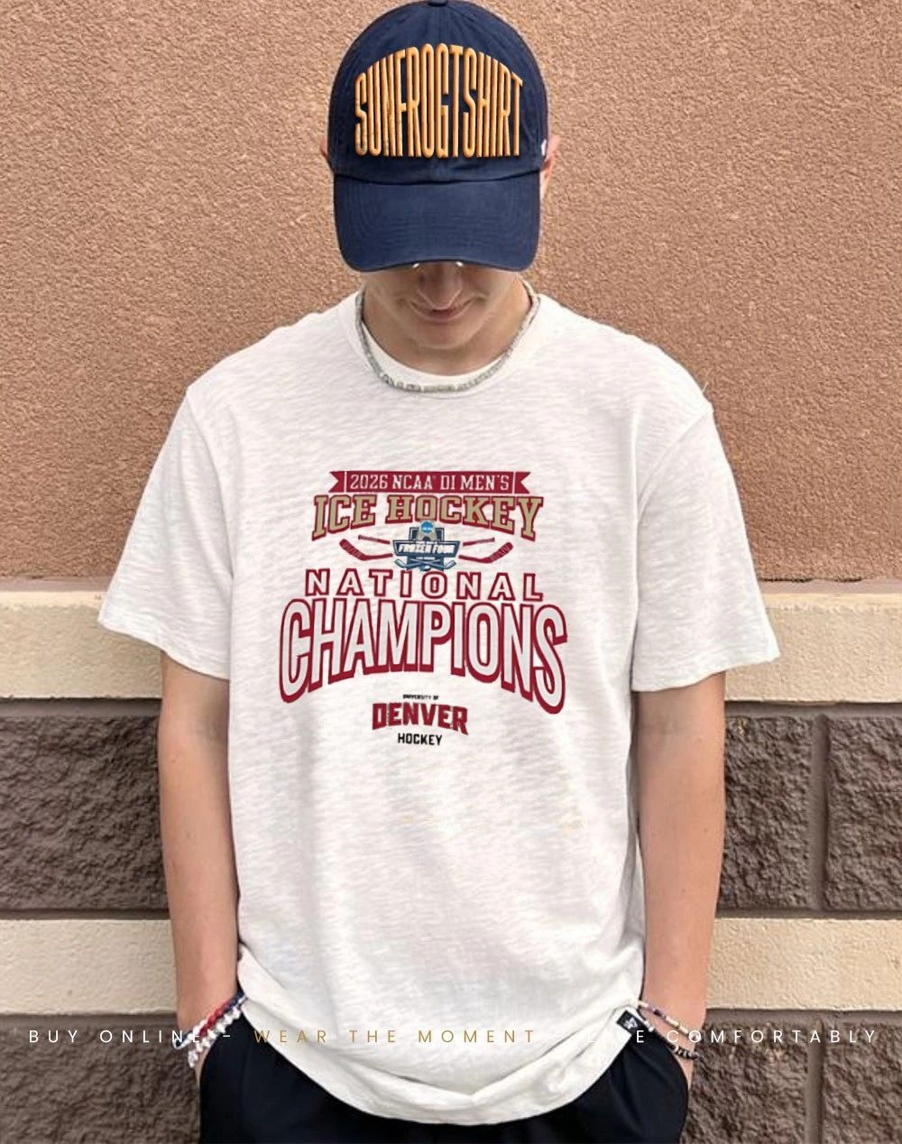 Denver Pioneers NCAA Frozen Four Men’s Ice Hockey National Champions 2026 shirt