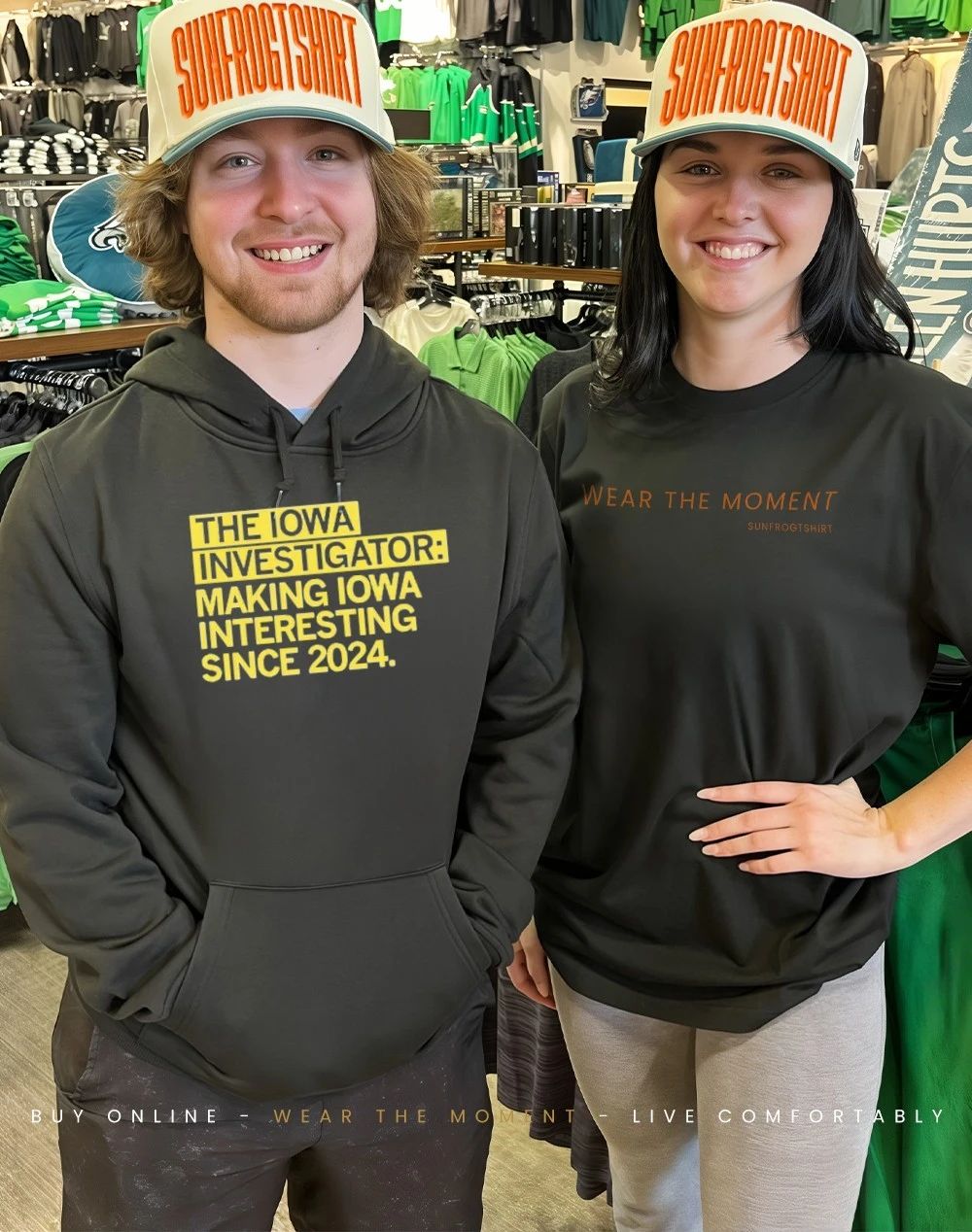 Iowa Stories Iowa Investigator shirt