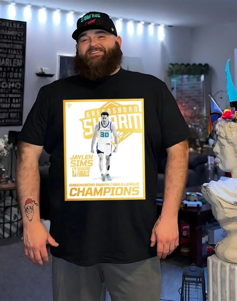 Jaylen Sims Nba 2026 NBA G League Finals Champions shirt