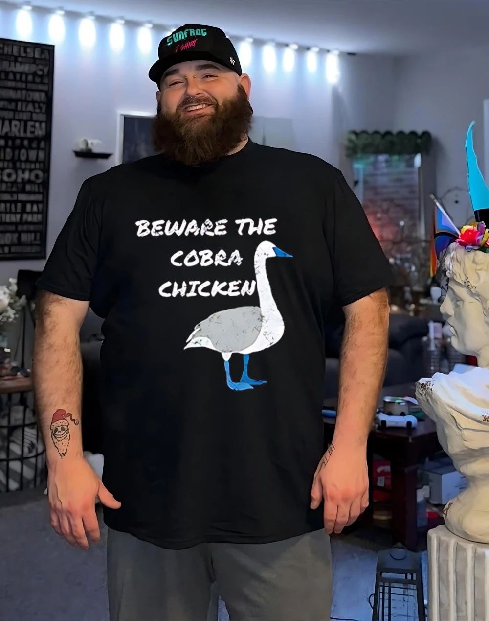 Beware The Cobra Chicken shirt