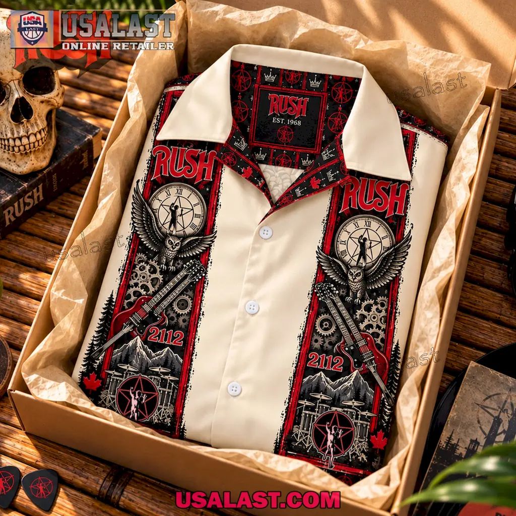 Rush 2112 Band Est 1968 Hawaiian Shirt