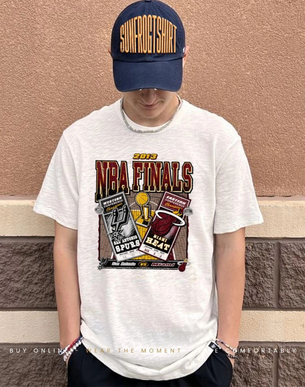 San Antonio Spurs Vs Miami Heat Nba Finals Dueling Court Matchup Shirt