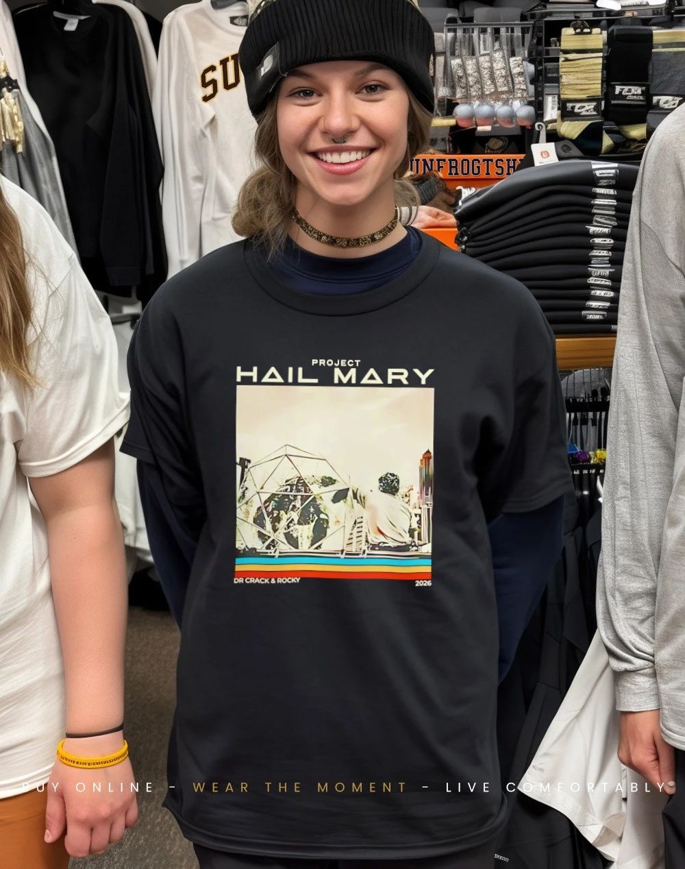 Project Hail Mary Space Novel Fan Shirt