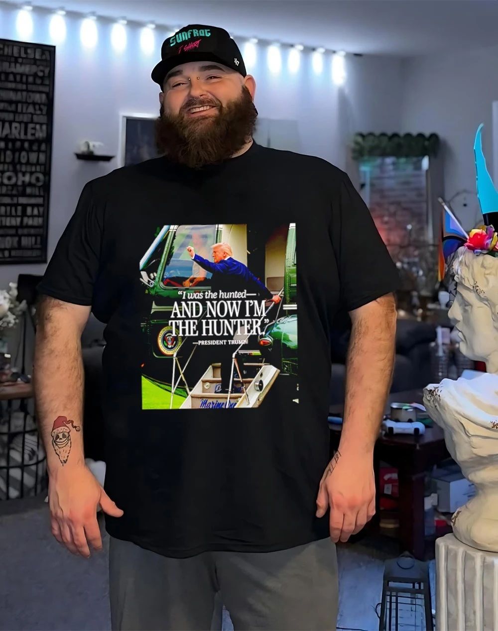 Donald Trump I Was The Hunted And Now I’m The Hunter shirt