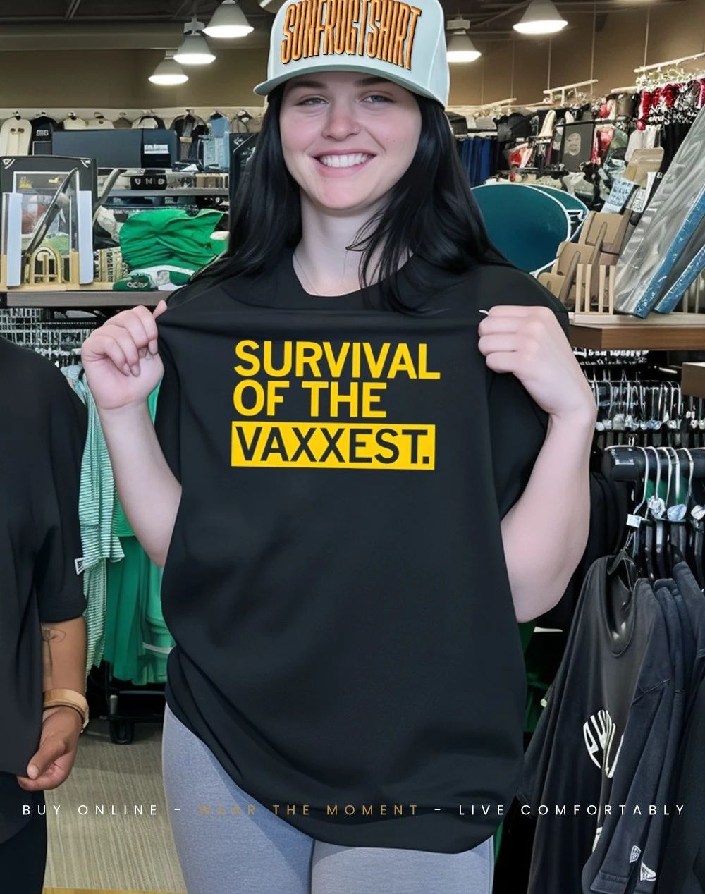 Iowa City Darwin Day Survival of the Vaxxest Shirt