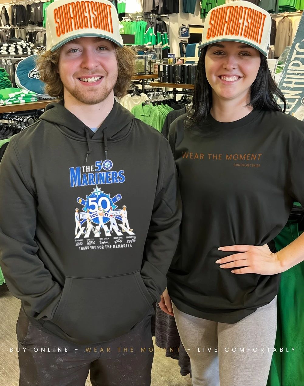 The 50 seasons of Seattle Mariners 1977–2027 shirt