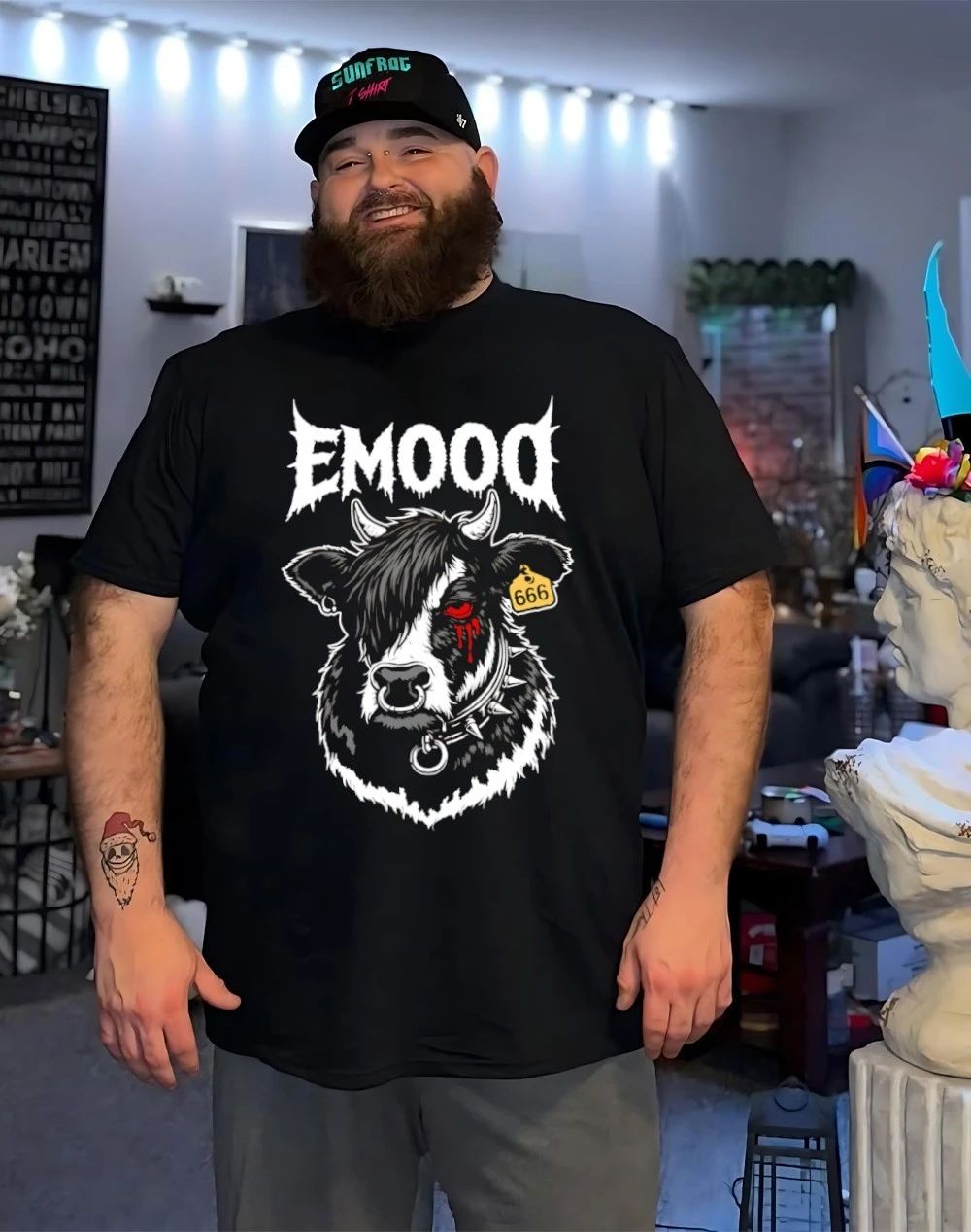 Cow devils 666 emood shirt