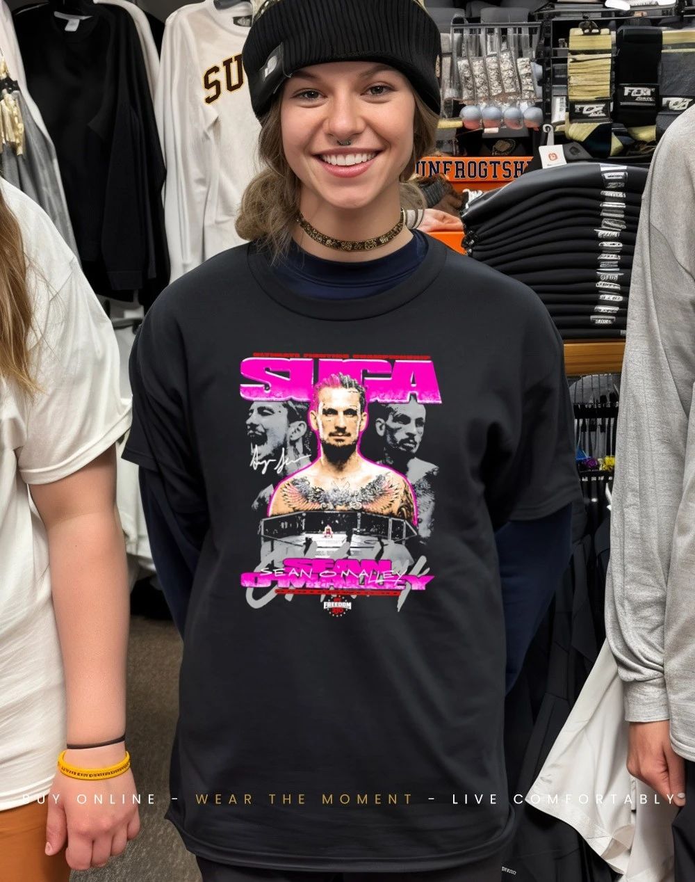Sean O’Malley UFC Freedom 250 Suga graphic shirt