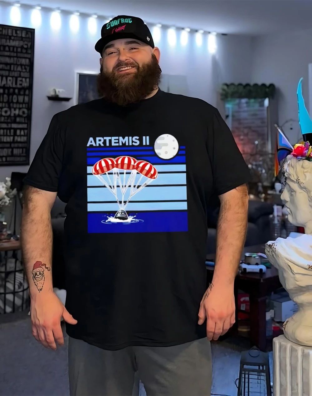 Artemis II Splashdown Wiseman and Glover Koch and Hansen shirt