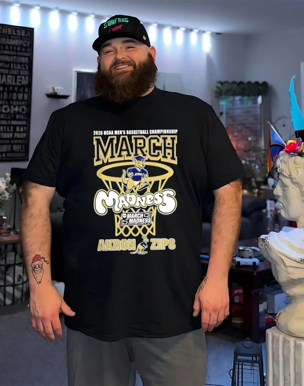 Akron Zips 2026 NCAA Men’s Basketball Championship March Madness Shirt