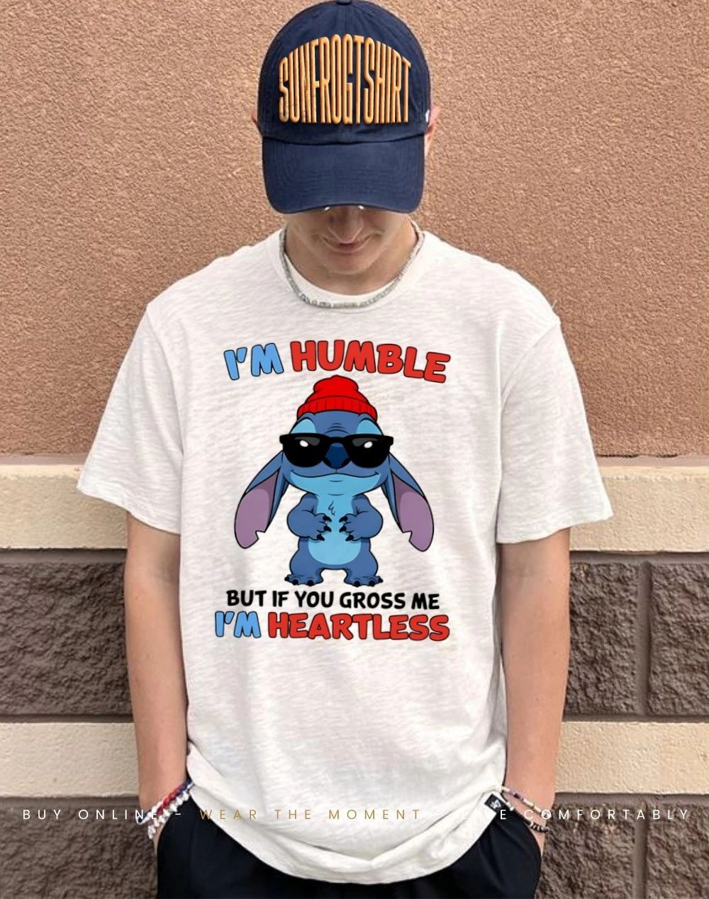 Grinch sunglasses I’m humble but if you gross me I’m heartless shirt