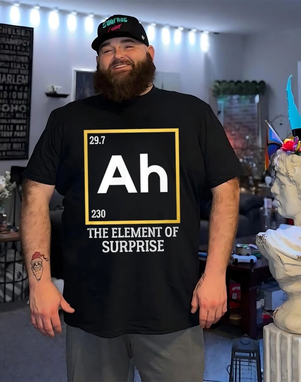 Ah The Element Of Surprise Science Shirt