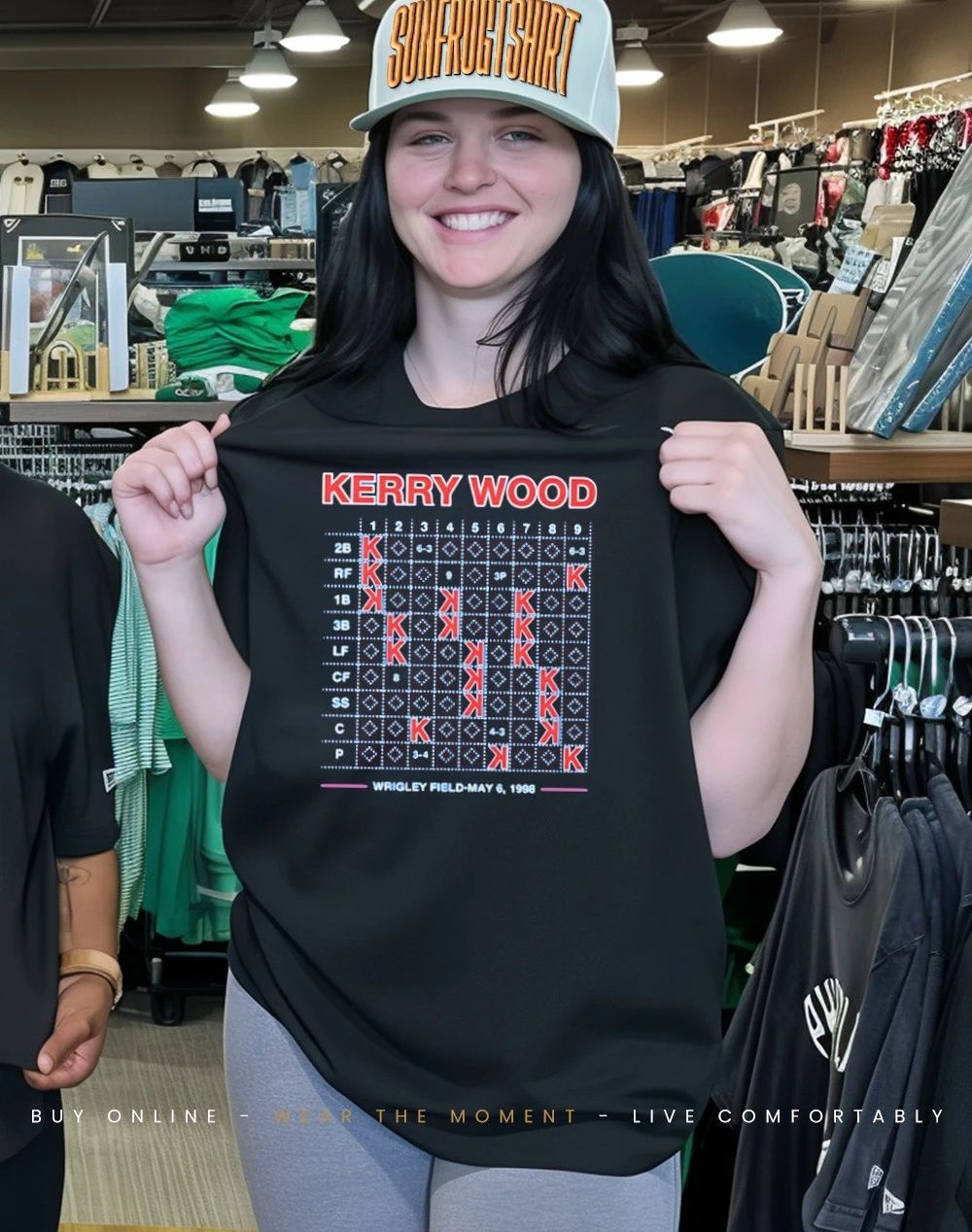 Kerry Wood 20K Scorecard Wrigley Field May 6 1998 Shirt