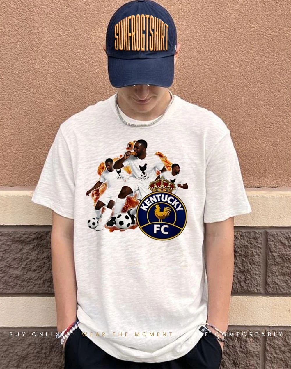 Kentucky FC Real Madrid parody logo shirt