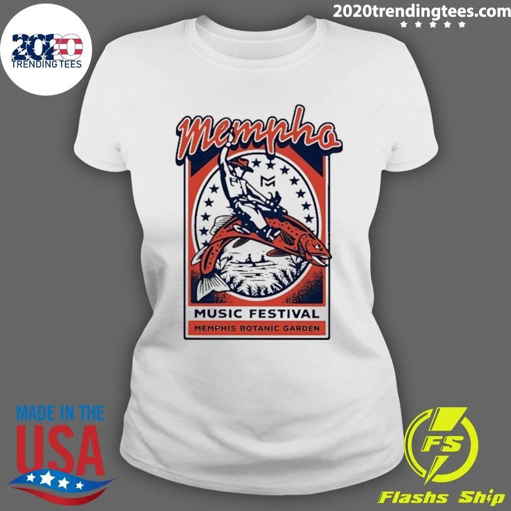 Mempha Music Festival Memphis Botanic Garden Shirt
