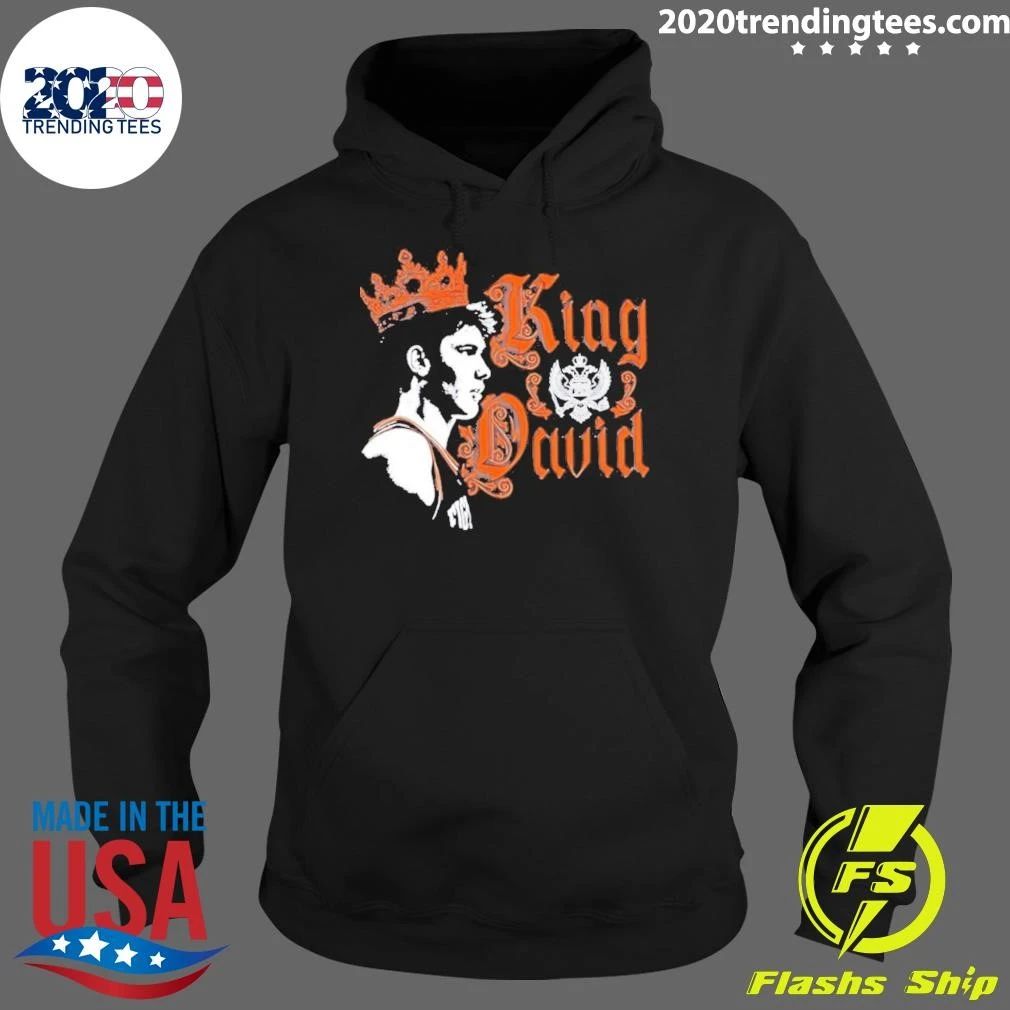 David Mirkovic Illinois Fighting Illini Men’s Basketball King David Shirt