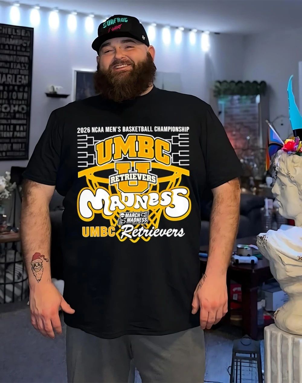 UMBC Retrievers 2026 NCAA Men’s Basketball Championship March Madness shirt