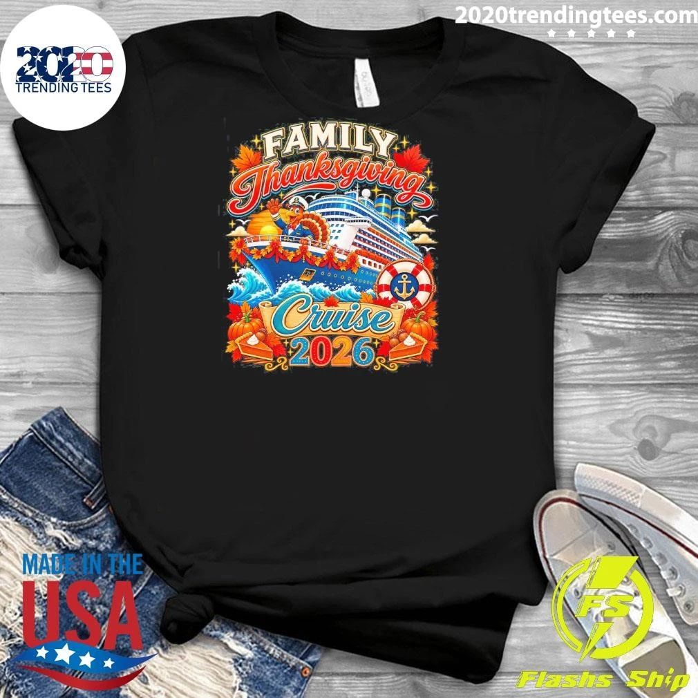 Family Thanksgiving Cruise 2026 Shirt