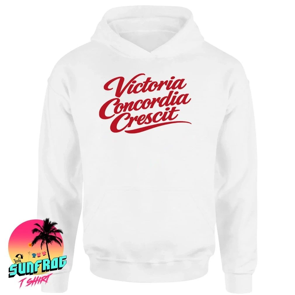 Arsenal Victoria Concordia Crescit Latin Motto shirt