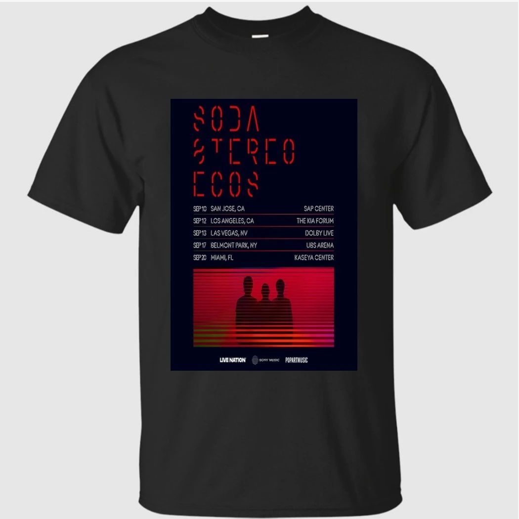 Soda Stereo Tour 2026 Poster Shirt