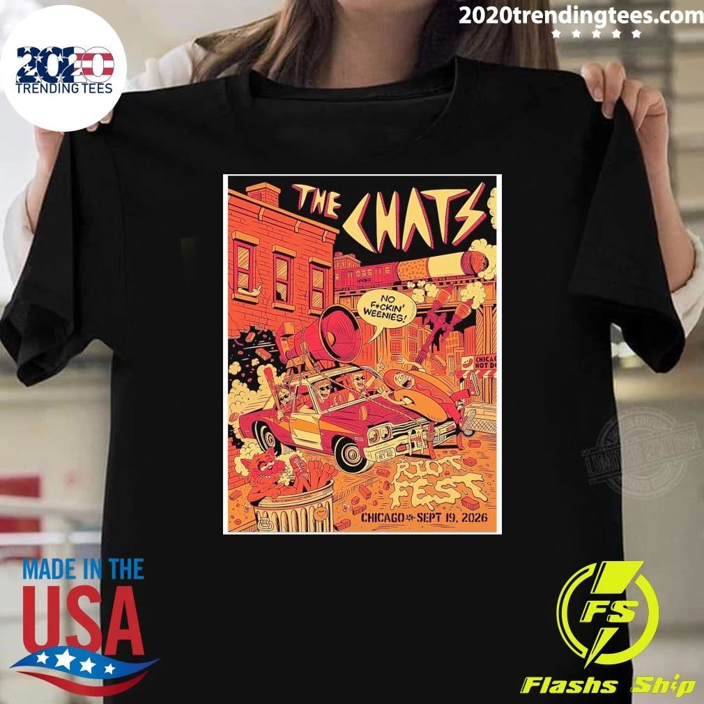The Chats September 19 2026 Chicago Illinois Concert Shirt
