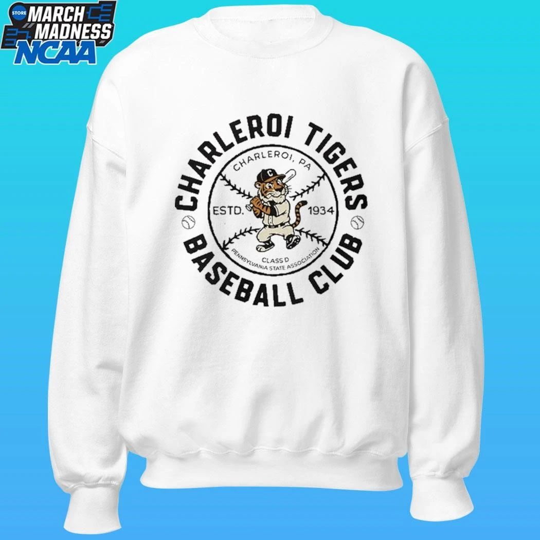 Charleroi Tigers Baseball Club Estd 1934 Shirt