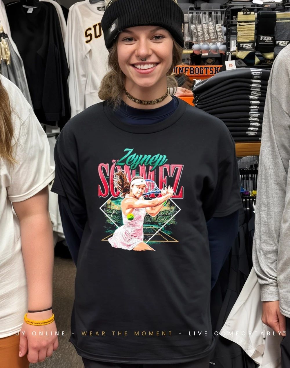 Zeynep Sonmez Tennis graphic shirt