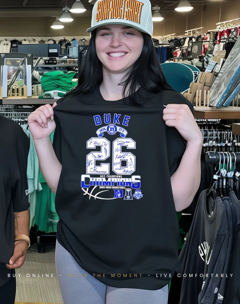 Duke Men’s Basketball 2026 ACC Champions 27-2 signatures shirt