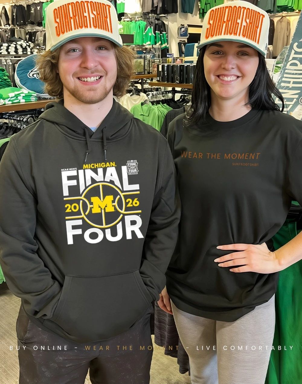 Michigan Wolverines Final Four 2026 Men’s March Madness Basketball shirt