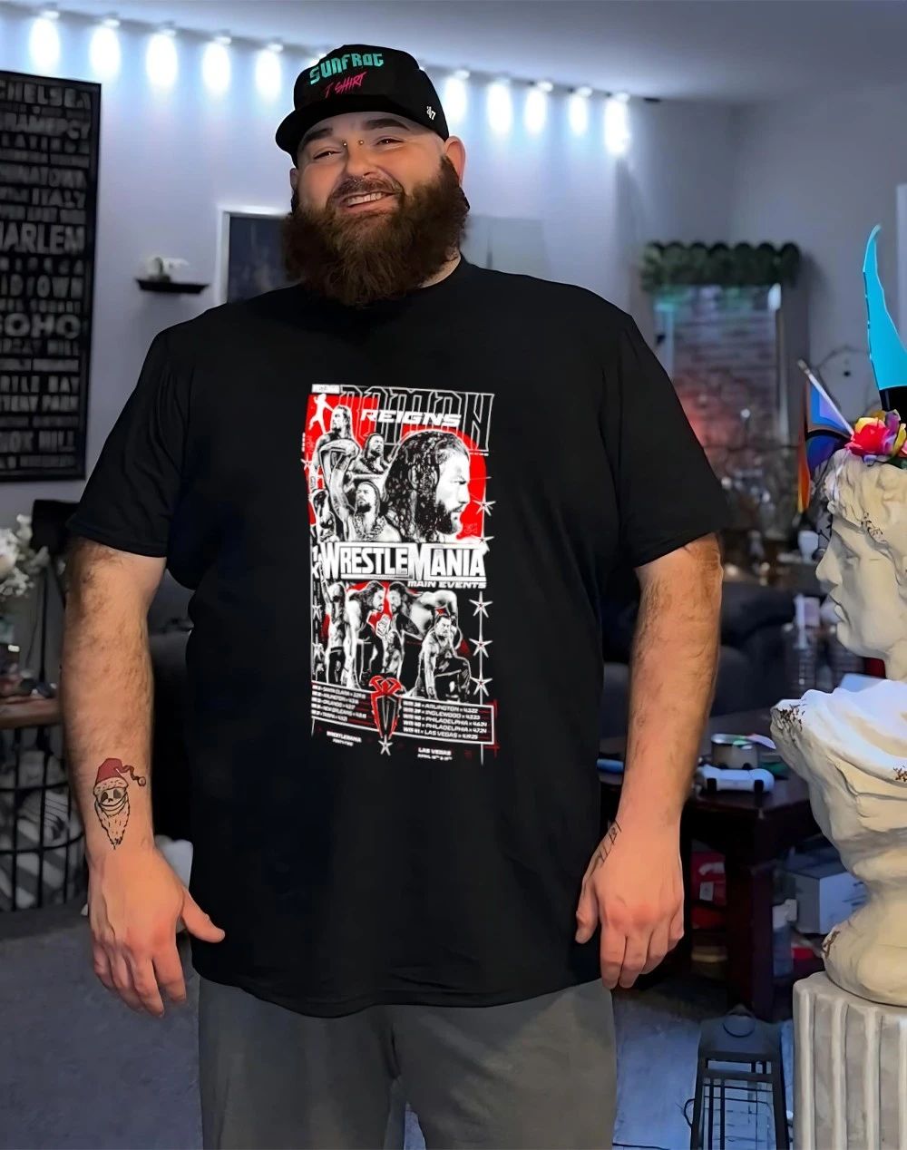 Roman Reigns WrestleMania Moments shirt