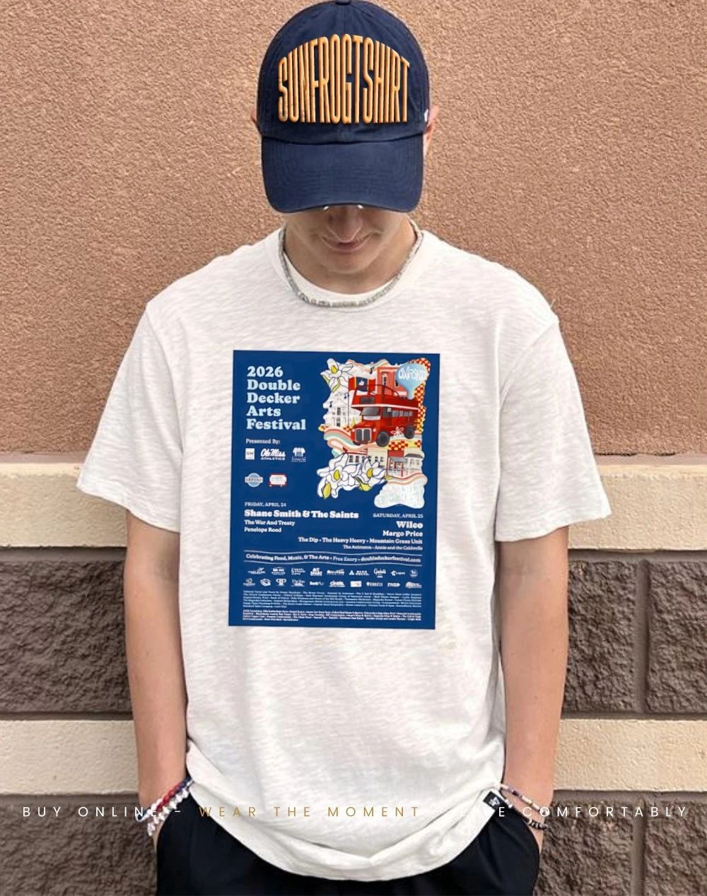 2026 Double Decker Arts Festival Poster shirt