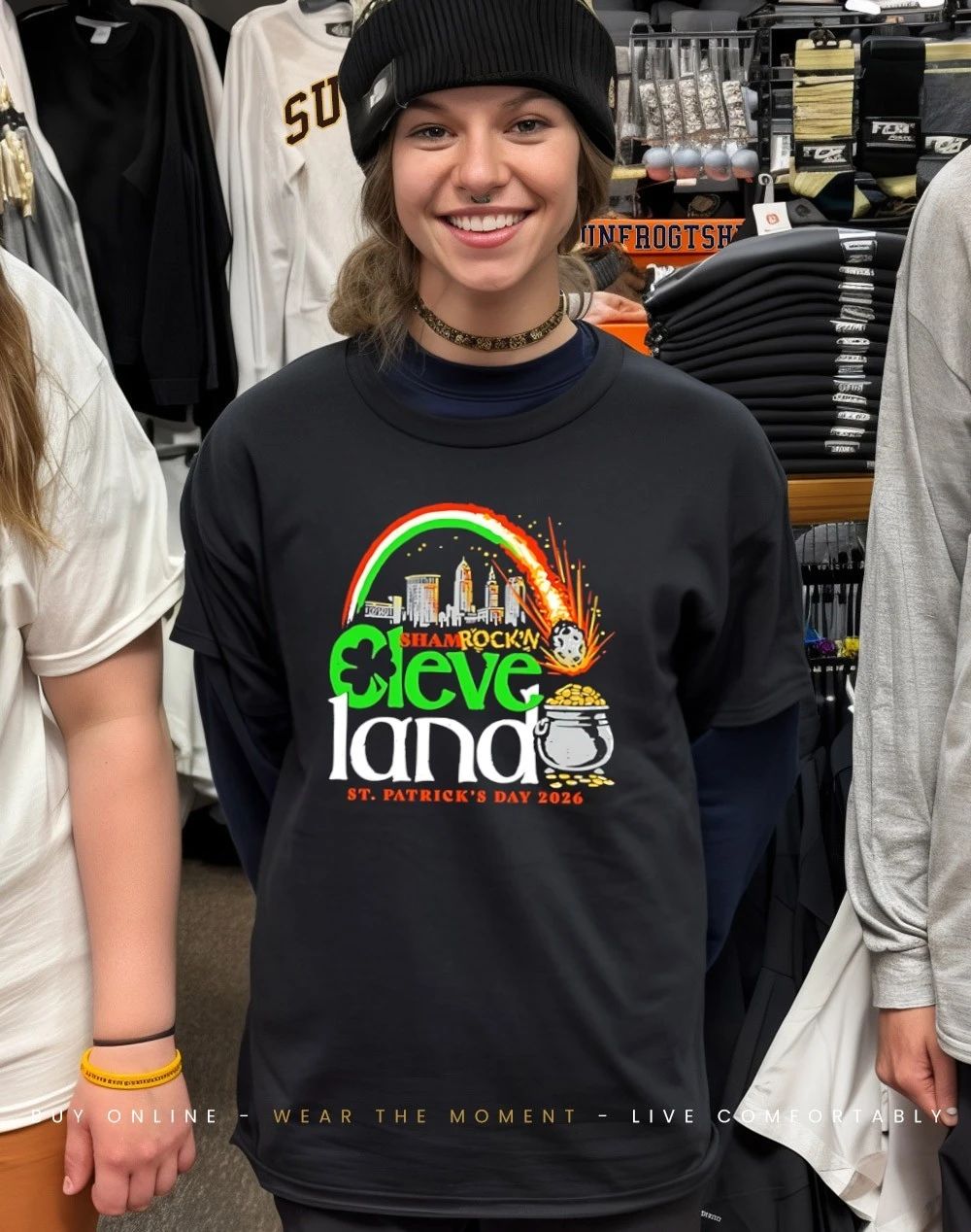 Shamrock’n Cleveland Land St Patrick’s Day 2026 Shirt