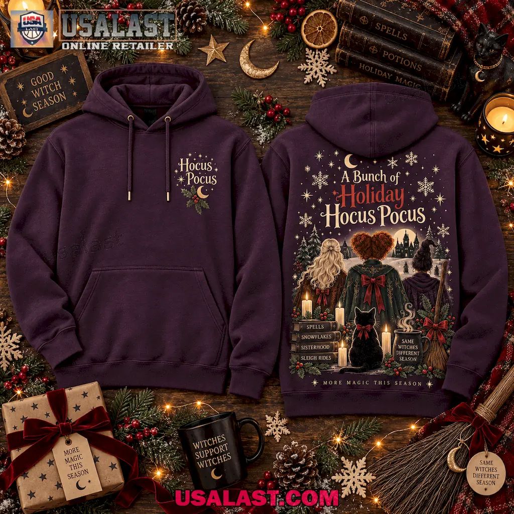 Hocus Pocus A Bunch Of Holiday Hoodie Shirt