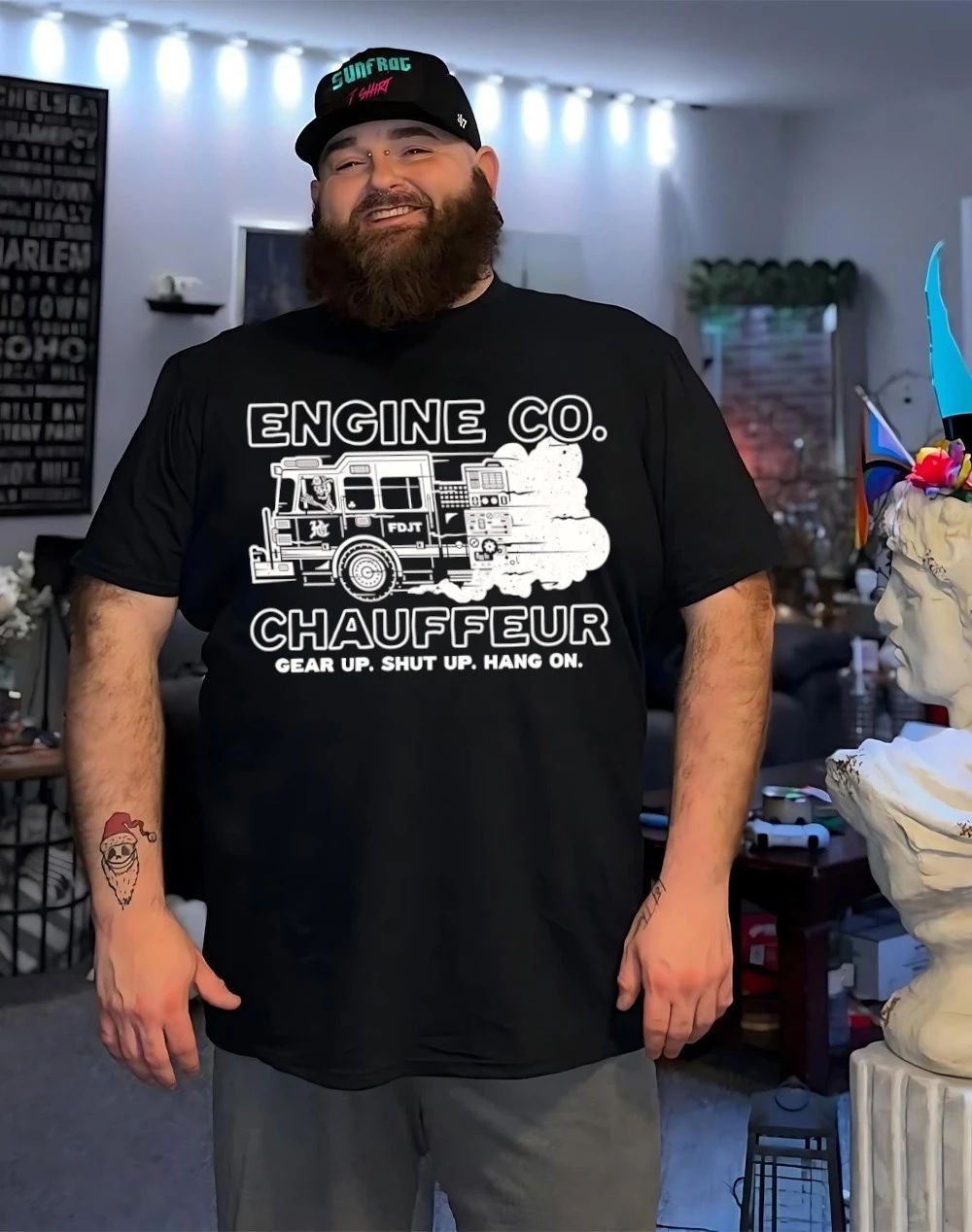 Engine Chauffeur gear up shut up hang on shirt
